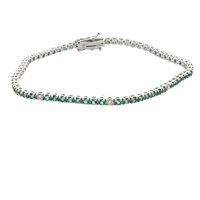 Bracelet Cianfrone Gioielli Tennis in Or Smeraldo 2.65 Ct BROR-26-198 - BROR-26-198